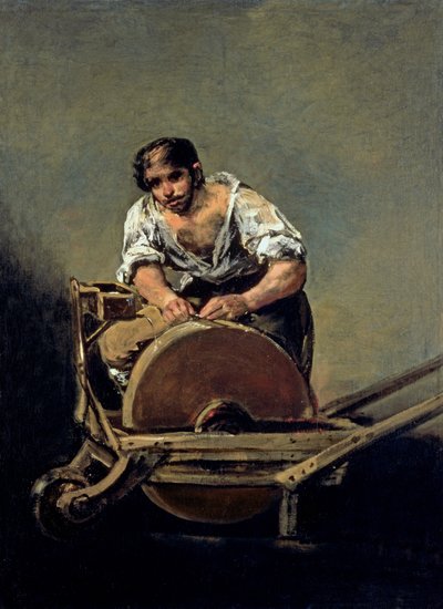 The Knife-Grinder by Francisco de Goya